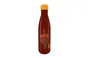 The Lord Of The Rings The Wrath Of Sauron Metal 540ml Water Bottle (Maroon/Gold) (One Size)
