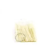 Pointy Natural Nail Tips For Sample Color Chart (50pcs With Ring)