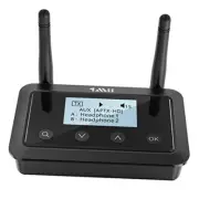 Bluetooth Transmitter Receiver for TV Home Stereo, Long Range Bluetooth B03+