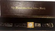 Vintage Gold Westminster Clock Tower Face, Big Ben London, Wrist Watch