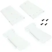 Flush-Mount Wall Bracket for CBT50LA-1 and 100LA-1 in White