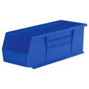 Durable Stackable Storage Bins 15x5 Heavy Duty Organizer for Home Garage Crafts