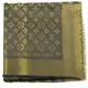 Juliet茱麗葉精品 Louis Vuitton LV M71380 Monogram Shine 經典花紋羊毛絲綢披肩圍巾.栗 停產現金價$20,600