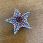 Beaded Starfish Needlework Buddy
