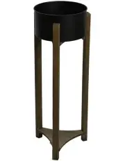 [Fusion Botanicals] Fusion Steel Plant Stand Flower Pot Rack in Black