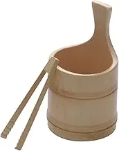 Yamasita Craft 18015960 Rokuro One-Handed Tub Ice Pail, Made in Japan, White