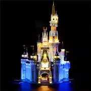 Version 2016 LED Light kit Compatible with Lego 71040 Disney Classic Edition