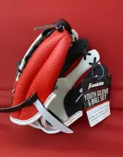 Franklin Soft Air Tech Youth Red Baseball Glove 8.5” - Ball NOT Included NWT!