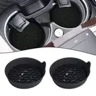 2x Car Interior Drink Cup Holder Anti-Slip Insert Coaster Pads Mat Accessories