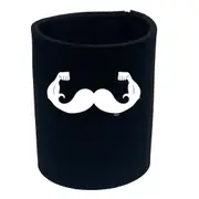 Moustache Muscles - Funny Novelty Stubby Holder