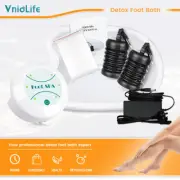 2024 Ionic Detox Foot SPA Bath Tub Machine Ion Chi Cleanse W/ 2 Array for Family