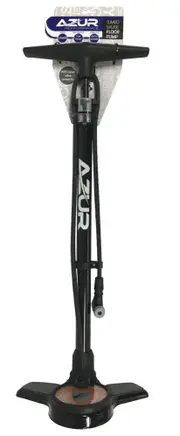 Azur Jumbo Gaug Floor Pump(4) Clever Valve
