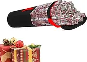 Storage For Wrapping Paper,Clear 40 Inch Wrapping Paper Storage Organizer | Wrapping Paper Container, Wrapping Paper Storage Bin for Christmas