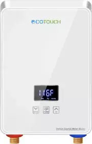 Tankless Water Heater Electric 240v Whole House Eco Instant Hot On Demand Sliver