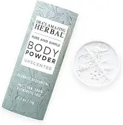 Natural Unscented Body Powder, Fragrance Free Dusting Powder, Scent Free Dry Shampoo, Talc-Free, No Corn, Grain, Gluten, GMO, Ora's Amazing Herbal