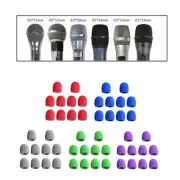 10Pcs Microphone Cover Foam Mic Cover Thicked Lightweight Reusable Mic Sleeves
