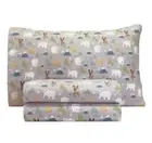 Portuguese Flannel 3-piece Sheet Set, Full Animal Print