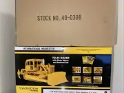 First Gear International TD-25 Dozer Enclosed Cab Ripper White Demo 1/25 49-0398