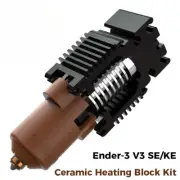 Ceramic Heating Block Kit-60W 0.4mm Quick-swap Nozzle Kit 3d Printer Accesoires