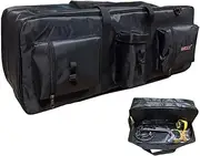 Metal Detector Carry Bag Portable Waterproof Canvas Storage Bag Double-Layer Carry Tools Organizer Backpack for Metal Detect