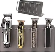 Electric Clipper Rack – Hair Clipper Storage Stand, Durable Stainless Steel Mount | Anti-Slip Clippers Guard Holder, Barber Tool Organizer, Salon Styling Accessories, Hair Station Equipment