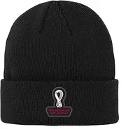 Outerstuff Mens FIFA World Cup Event Cuffed Knit Hat, Black, One Size