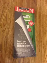 Passport Italian Brand New Sealed Cassettes, Learn Italian