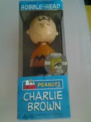 Funko 2006 Charlie Brown orange Outfit San Diego Comic Con Bobble Head 480 Piece
