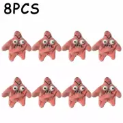 1-16PCS Angry Patrick Star Pendant Moving Star Dancing Trickster Toy USB Recharg