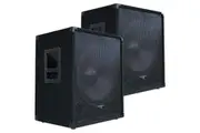 E-Lektron SUB-Q38A 2X15 inch Active Power PA 1200W Subwoofer for DJ Party Club