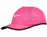 NEW! NIKE Youth Unisex Featherlight DRI-FIT Tennis Cap/Hat-Pink Pow 611815-667