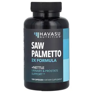 [iHerb] Havasu Nutrition Saw Palmetto, 2x Formula, 120 Capsules