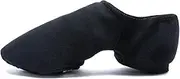 [MSMAX] Jazz Shoes for Women Stretchy Canvas Kids Training Cheering Dance Sneakers