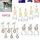 10PCS Car Hanging Diffuser Air Freshener Perfume Container Essential Oils Bottle
