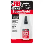 J-B Weld SuperWeld PROFESSIONAL GRADE SUPER GLUE High Strength 3500 PSI Low Odor