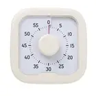 Silent Visual Timer 60-Minute Stopwatch Alarm Clock Countdown Timer with6685