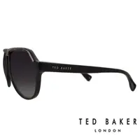 在飛比找momo購物網優惠-【TED BAKER】限量款 英國紳士石紋款飛行員太陽眼鏡(