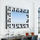 Large Decorative Mirror with Beveled Glass Venetian Frame Home Art Accent Decor