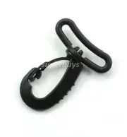 38mm Plastic Swivel Snap Hook Clip Bag Belt Strap Backpack Cord Webbing Buckle P