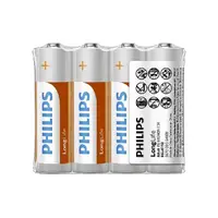 在飛比找松果購物優惠-Philips 飛利浦 碳鋅電池 3號電池AA 4號電池AA