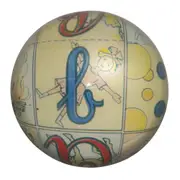 Lantern Studios Italian Paperweight/Paper Weighted Office/Desk Round Letters