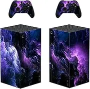 DolDer Skin Sticker Film Protective Skin Shell for Xbox Series X Console and 2 Dualshock Controllers -0738