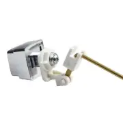 Tank Push Button Button Chrome Front Handle Lever Flush Master Plumber