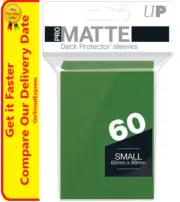 Ultra Pro Deck Protector Small Matte 60 Card Sleeves GREEN YuGiOh Vanguard