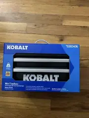 Kobalt Mini 2 Drawer Steel Tool Box - Black (54195) Fathersday Gift