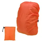 30-40L Backpack Rain Cover with Drawstring Bag, M, Orange