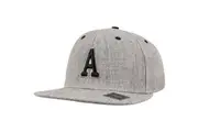Urban Classics A-Z LETTER Snapback Cap - heather grey