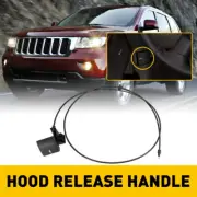 Hood Latch Release Cable w/ Handle for 05-10 Grand Jeep Cherokee 06-10 Commander