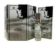 AL REHAB Mister Perfume 6ml Pack of 6 Concentrated Unisex Floral Roll On Attar