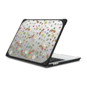 MacBook Pro 13-inch (M1 / M2 / Intel) Bounce Case Flower Power Clear Macbook Case by Martina Martian